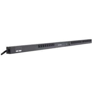 CyberPower PDU31101 Monitored Power Distribution Unit, 24-outlet NEMA 5-20R